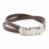 Bijoux Et Décorations Bracelet Fossil - Leather Essentials JF03685040 Brown Marron -Joop! Soldes Boutique 01 4064092045512 is 1
