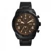 Montres Montre Fossil - Bronson Chronograph FS5876 Black/Black Noir