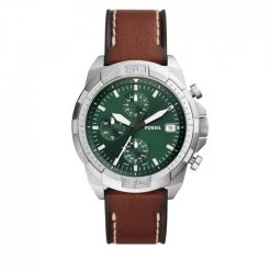 Montres Montre FOSSIL - Bronson Chronograph FS5898 Brown Marron