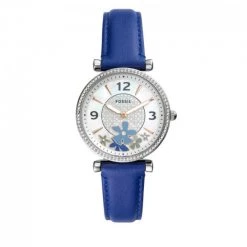 Montres Montre Fossil - Carlie ES5188 Blue/Silver Bleu, Argent