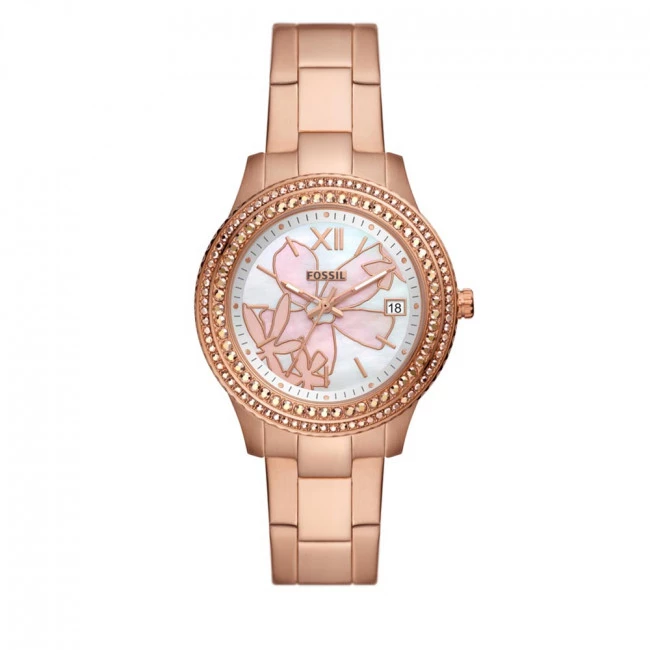 Montres Montre FOSSIL - Stella ES5192 Gold/Gold Or 3 Montres Montre FOSSIL - Stella ES5192 Gold/Gold Or