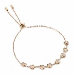 Bijoux Et Décorations Bracelet FOSSIL - Georgia Vintage Flower JF04013710 Gold Or