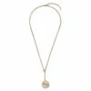 Bijoux Et Décorations Collier Fossil - Georgia Vintage Flower JF04014710 Gold Or