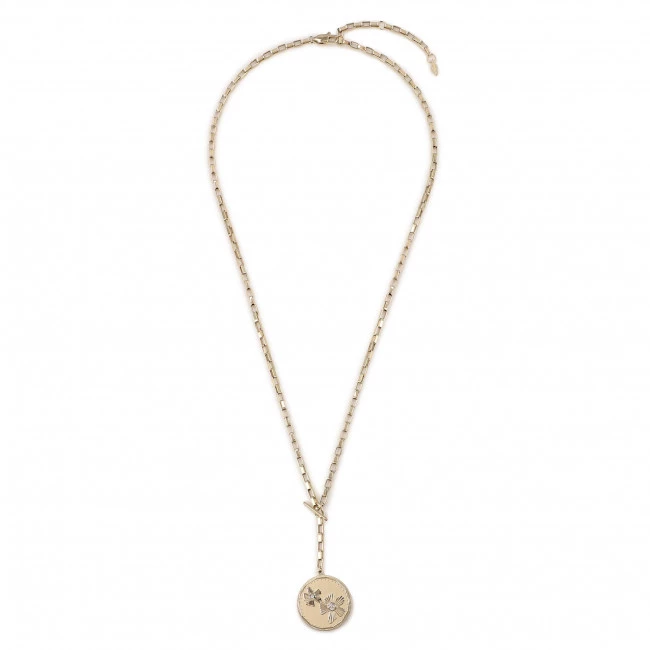 Bijoux Et Décorations Collier Fossil - Georgia Vintage Flower JF04014710 Gold Or 3 Bijoux Et Décorations Collier Fossil - Georgia Vintage Flower JF04014710 Gold Or