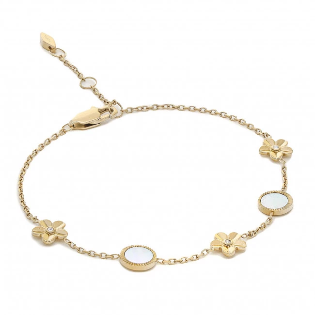 Bijoux Et Décorations Bracelet Fossil - Val Vintage Vacation JF04022710 Gold Or 3 Bijoux Et Décorations Bracelet Fossil - Val Vintage Vacation JF04022710 Gold Or