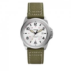Montres Montre Fossil - Bronson FS5918 Green/Silver Vert
