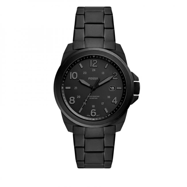 Montres Montre Fossil - Bronson FS5940 Black/Black Noir 3 Montres Montre Fossil - Bronson FS5940 Black/Black Noir
