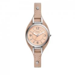 Montres Montre FOSSIL - Carlie Mini ES5213 Beige/Silver Beige, Argent