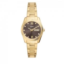 Montres Montre Fossil - Scarlette ES5206 Gold/Gold Or