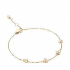 Bijoux Et Décorations Bracelet Fossil - Trio Glitz JF04112710 Gold Or