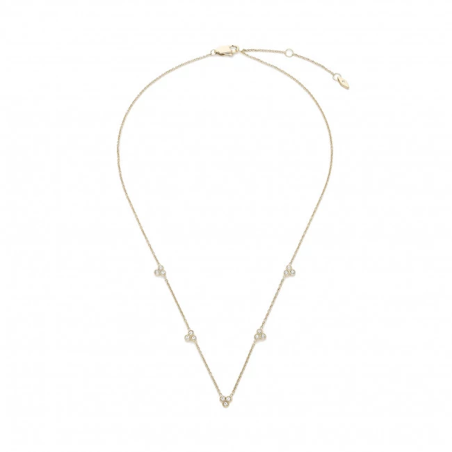 Bijoux Et Décorations Collier Fossil - Trio Glitz JF04115710 Gold Or 3 Bijoux Et Décorations Collier Fossil - Trio Glitz JF04115710 Gold Or