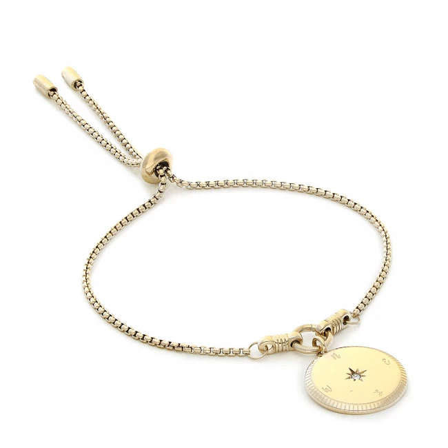 Bijoux Et Décorations Bracelet Fossil - Glass JF03933710 Gold Or 3 Bijoux Et Décorations Bracelet Fossil - Glass JF03933710 Gold Or