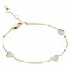Bijoux Et Décorations Bracelet Fossil - Paper Glitz JF03940710 Gold Or