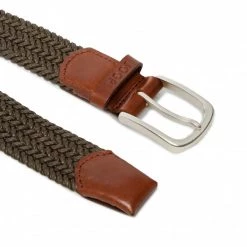 Accessoires Ceinture Homme JOOP! - 7347 Olive 305 Vert -Joop! Soldes Boutique 02 0000300703274 is