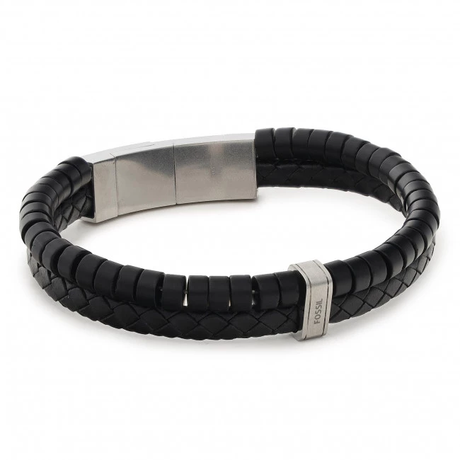 Bijoux Et Décorations Bracelet FOSSIL - Vintage Casual JF04082040 Black Onyx Noir 4 Bijoux Et Décorations Bracelet FOSSIL - Vintage Casual JF04082040 Black Onyx Noir – Image 2