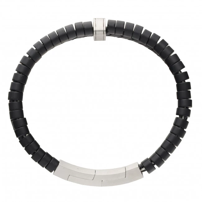 Bijoux Et Décorations Bracelet FOSSIL - Vintage Casual JF04082040 Black Onyx Noir 5 Bijoux Et Décorations Bracelet FOSSIL - Vintage Casual JF04082040 Black Onyx Noir – Image 3