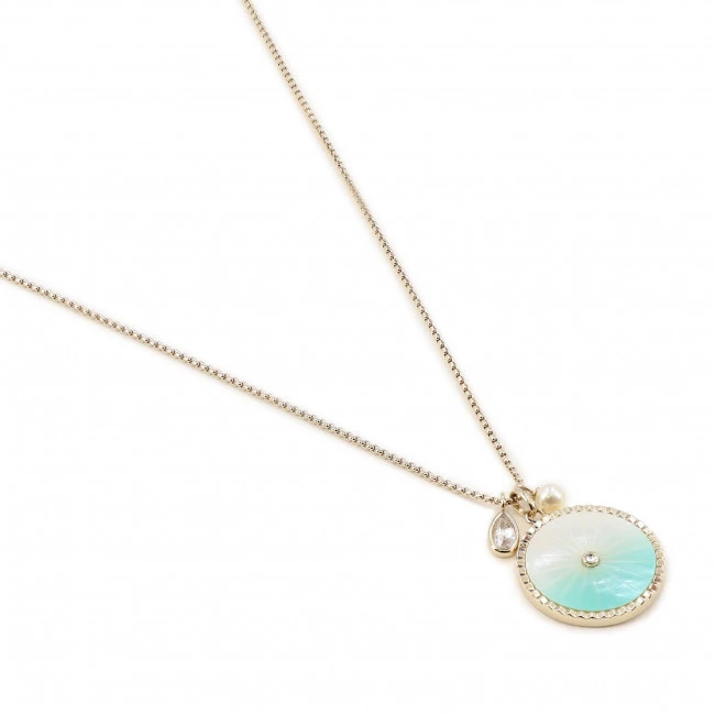 Bijoux Et Décorations Collier Fossil - Val Blue Crush Ombre JF04069710 Or Or 5 Bijoux Et Décorations Collier Fossil - Val Blue Crush Ombre JF04069710 Or Or – Image 3