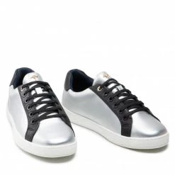 Femme Sneakers JOOP! - Lettera 4140006401 Silver 952 Argent -Joop! Soldes Boutique 05 0000300651834 st