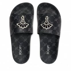 Femme Mules / Sandales De Bain JOOP! - Marinos 4140006579 Darkblue 402 Bleu Marine -Joop! Soldes Boutique 05 0000301217749 rz