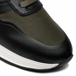 Homme Sneakers JOOP! - Tela 4140006376 Khaki 603 Vert -Joop! Soldes Boutique 06 0000300651858 rz