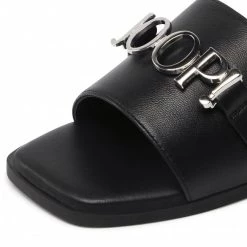 Femme Mules / Sandales De Bain JOOP! - Merle 4140006567 Black 900 Noir -Joop! Soldes Boutique 06 0000301217725 rz