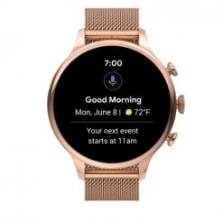 Smartwatches Smartwatch Fossil - Gen 6 FTW6082 Rose Gold/Rose Gold Or Rose -Joop! Soldes Boutique 06 4064092110005 az