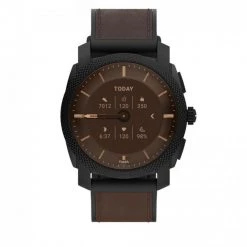 Smartwatches Smartwatch FOSSIL - Gen 6 Hybrid FTW7068 Brown/Black Marron, Noir -Joop! Soldes Boutique 08 4064092120073 az