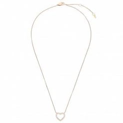 Joop! Soldes Boutique 3 Bijoux Et Décorations Collier Fossil - Open Hearted JF03086791 Gold Or