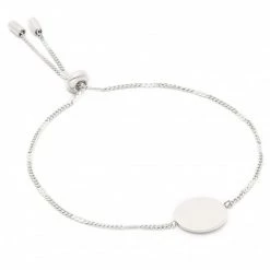 Bijoux Et Décorations Bracelet Fossil - Engraveables JF03168040 Silver Argent