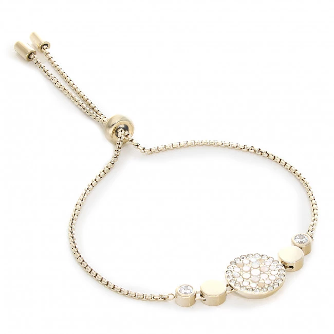 Bijoux Et Décorations Bracelet FOSSIL - White Mosaic JF03252710 Gold Or 3 Bijoux Et Décorations Bracelet FOSSIL - White Mosaic JF03252710 Gold Or