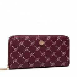 Accessoires Portefeuille Femme Grand Format JOOP! - Melete Purse 4140004574 Burgundy 306 Bordeaux