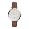 Montres Montre Fossil - Jacqueline ES3708 Dark Brown/Silver/Steel Marron -Joop! Soldes Boutique 4053858359765 1