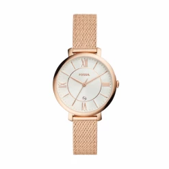 Montres Montre Fossil - Jacqueline ES4352 Rose Gold Or