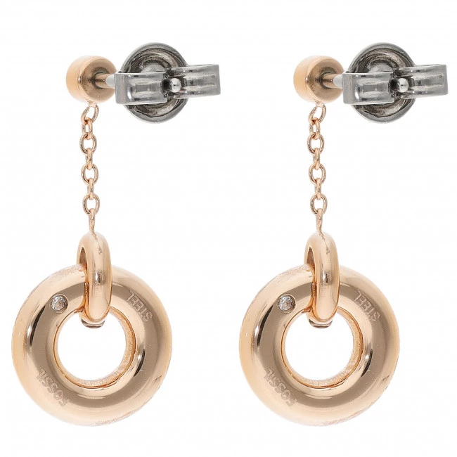 Bijoux Et Décorations Boucles D'oreilles Fossil - Mop Links JF03541791 Gold Or 4 Bijoux Et Décorations Boucles D'oreilles Fossil - Mop Links JF03541791 Gold Or – Image 2