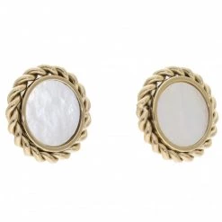 Joop! Soldes Boutique 11 Bijoux Et Décorations Boucles D'oreilles FOSSIL - Mother Of Pearl JF03797710 Gold Or