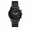 Montres Montre Fossil - Minimalist Chronograph FS5848 Black/Black Noir 1 Montres Montre Fossil - Minimalist Chronograph FS5848 Black/Black Noir -Joop! Soldes Boutique 4064092079579 fs5848 main