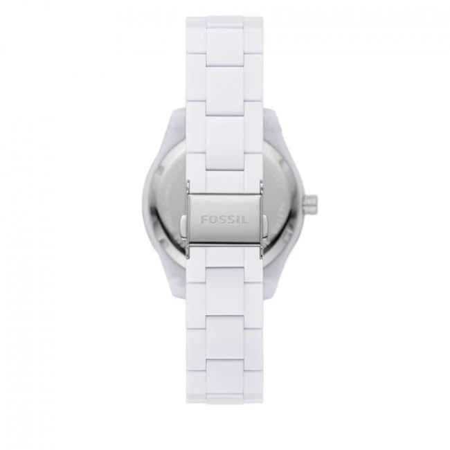 Montres Montre Fossil - Stella Multifunction ES5151 White Blanc 5 Montres Montre Fossil - Stella Multifunction ES5151 White Blanc â Image 3