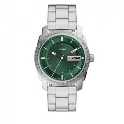 Montres Montre Fossil - Machine FS5899 Silver/Green Argent, Vert