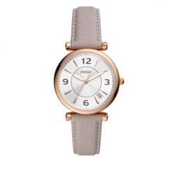 Montres Montre FOSSIL - Carlie ES5161 Beige/Gold Beige